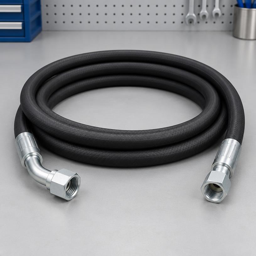 Hydraulic Hose, 1/2” × 24”